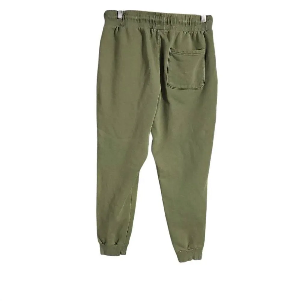 NOVAMEN Sweatpant, drawstring, elastic waist. Size Large Green - Image 5