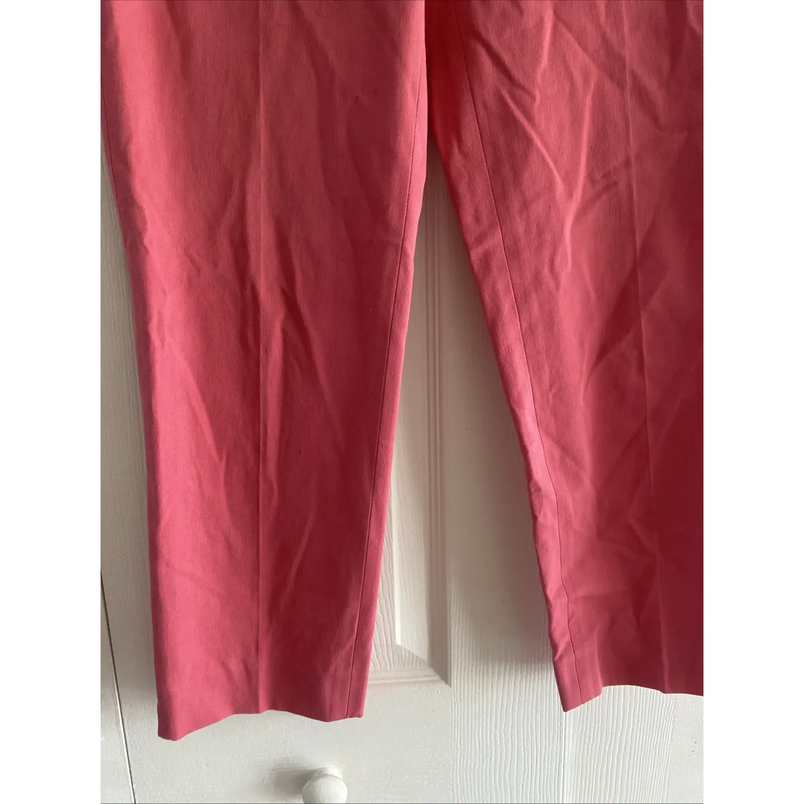 J Mclaughlin Womens 4 Pink Straight Leg Pants - Image 3