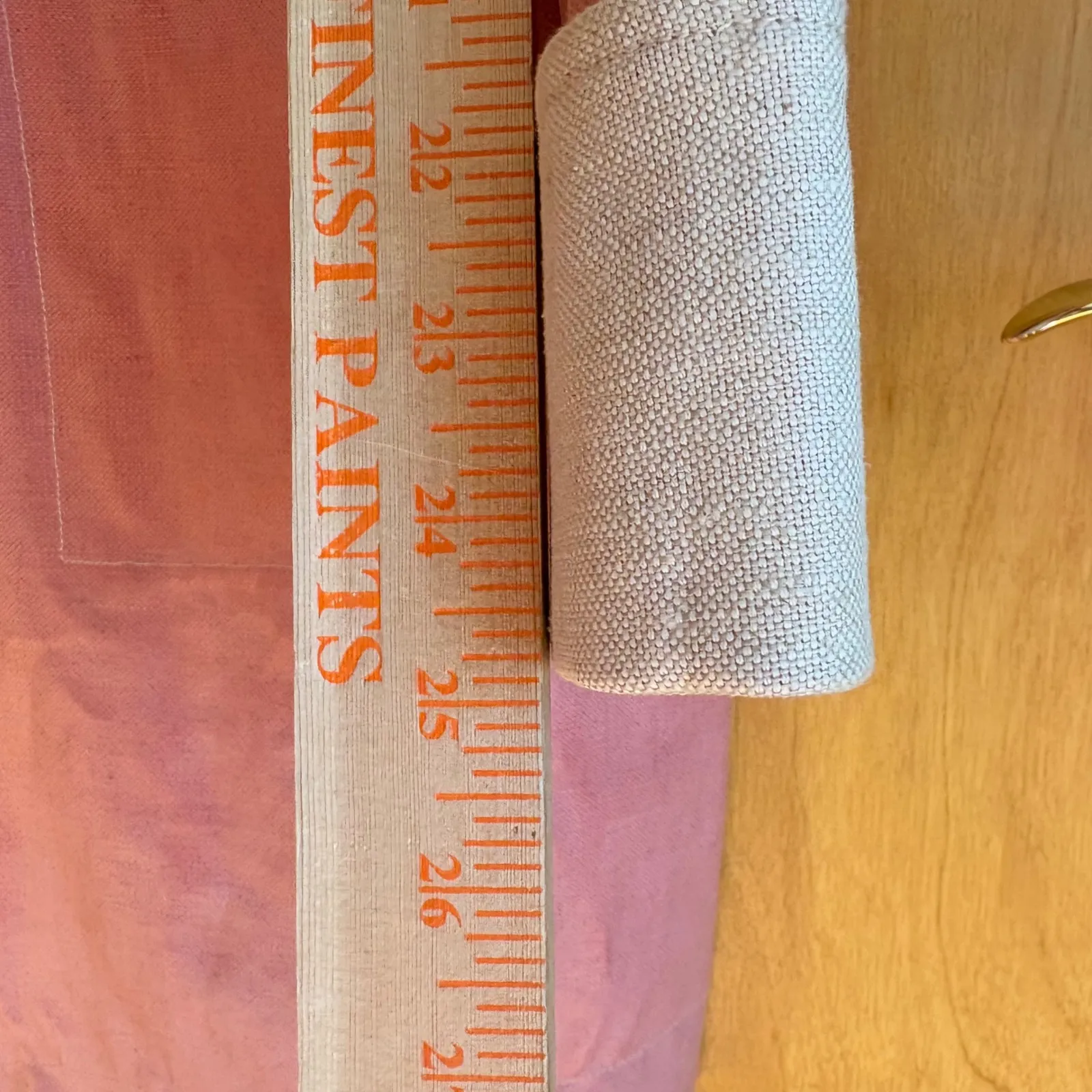 Cut Loose Pink Linen Cotton Blend Collared Button Front Jacket Size L Size L - Image 6