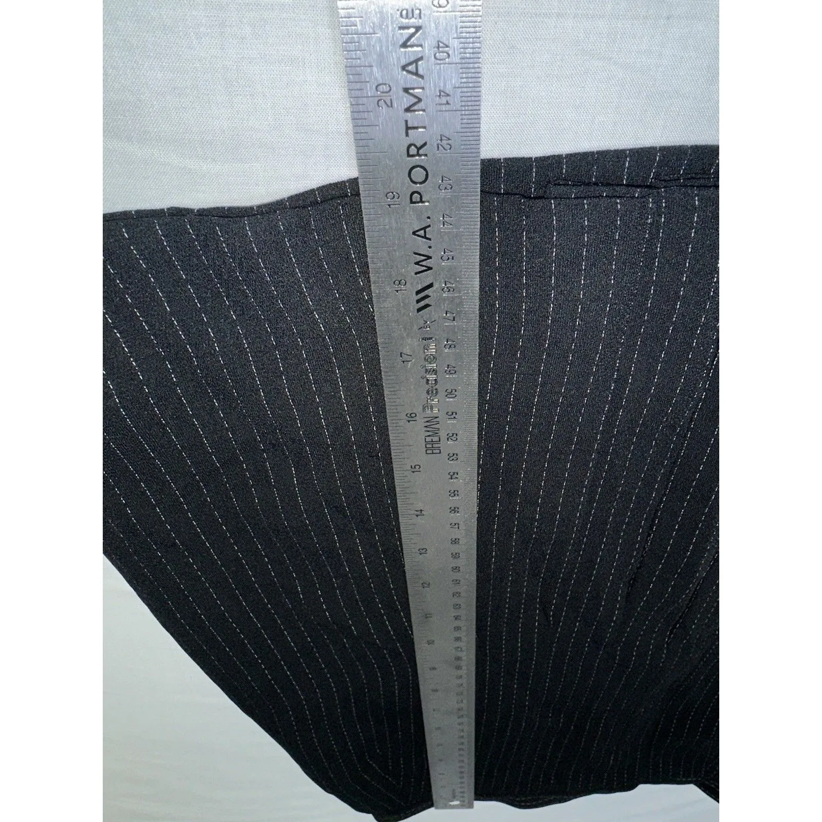 Chic BANU Black Pinstripe Skirt - Image 3