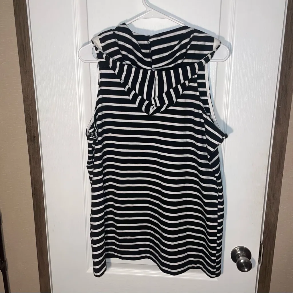 Beach by Exist Swim Coverup Hoodie‎ Kangaroo Pocket XL - Image 2