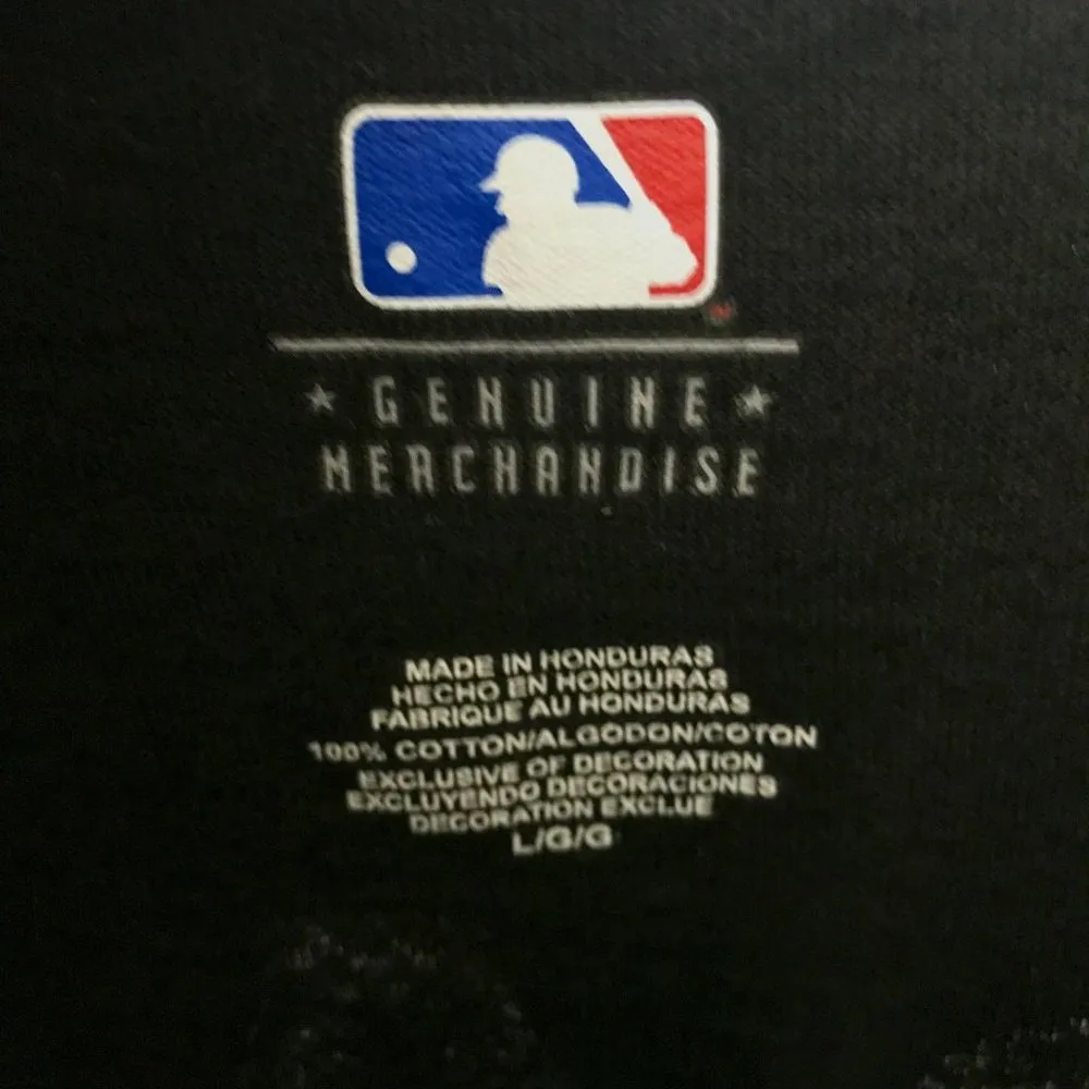 NEW Pittsburgh Pirates Dad 1 T Shirt Black Large L MLB Graphic Tee 100% Cotton - Image 12