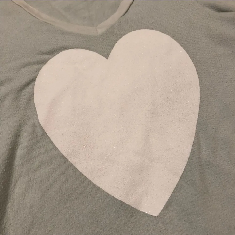Wildfox Sparkle Heart Jumper - Image 3