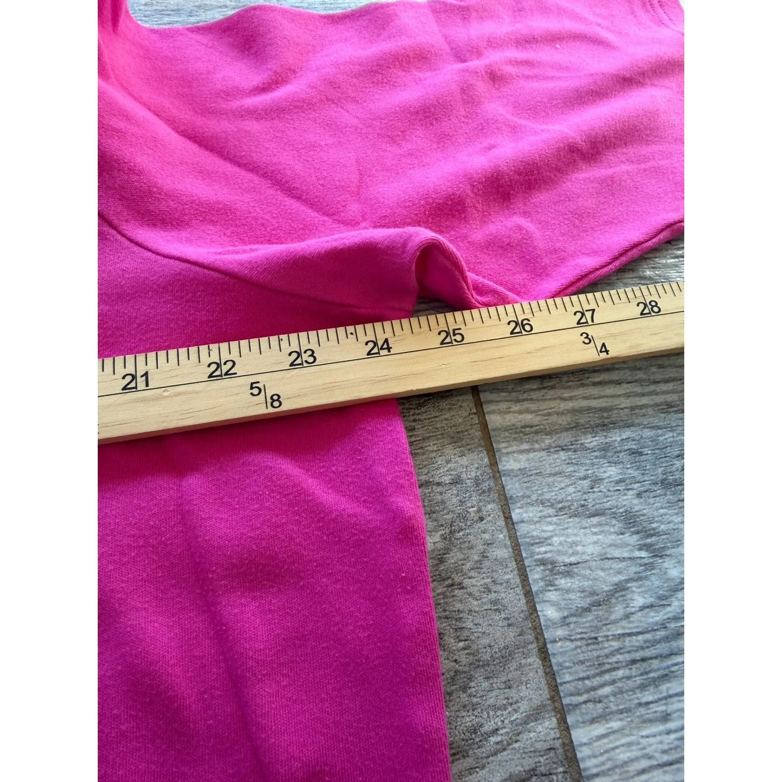 Quacker Factory Shirt Heart Sequin 3/4 Sleeve Top Plus Size 1x Pink Valentines - Image 10