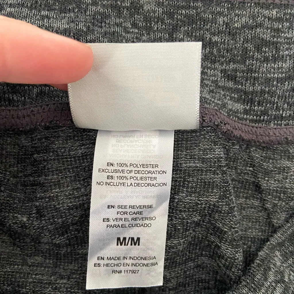 NWOT | HEAD women’s dark gray drawstring waist semi-sheer active jogger sweats - Image 9