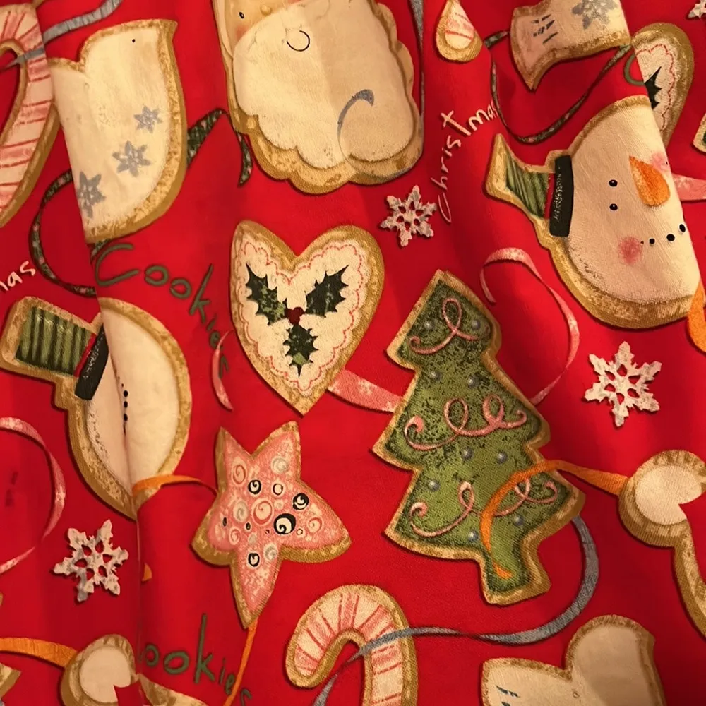 Christmas Holiday Apron Red - Image 4