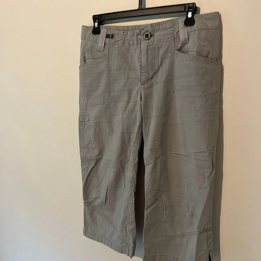 Patagonia W's Venga Rock Capris - Size 8 - Grey Climbing/Hiking Capri Pants - Image 3