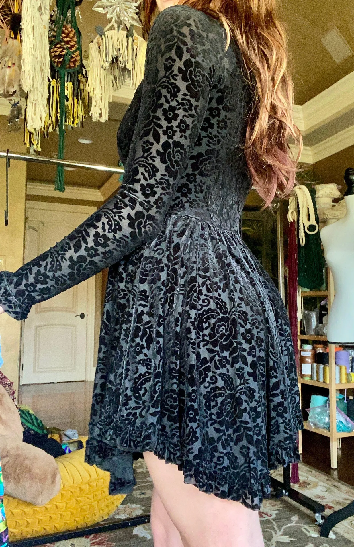 Sexy Simple Black Dress Unique - Image 2