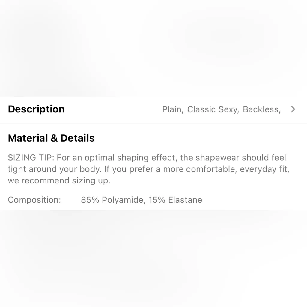 New Women's Black Long Sleeve shapewear Bodysuit xxl - Image 7