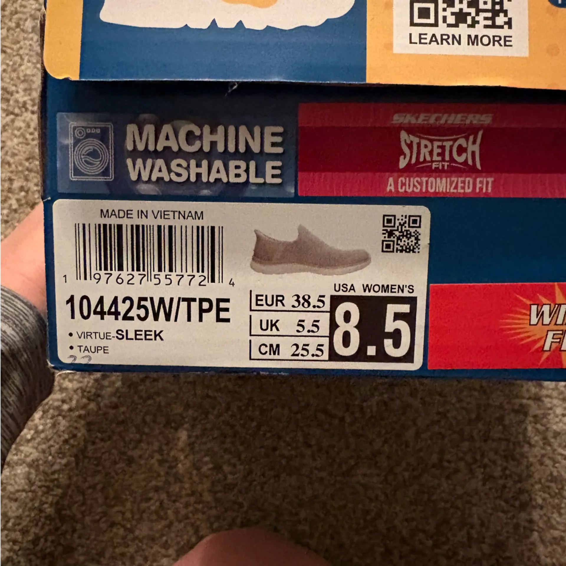 New in Box Skechers Virtue Sleek Hands Free Slip-Ins | Size: 8.5 - Image 4