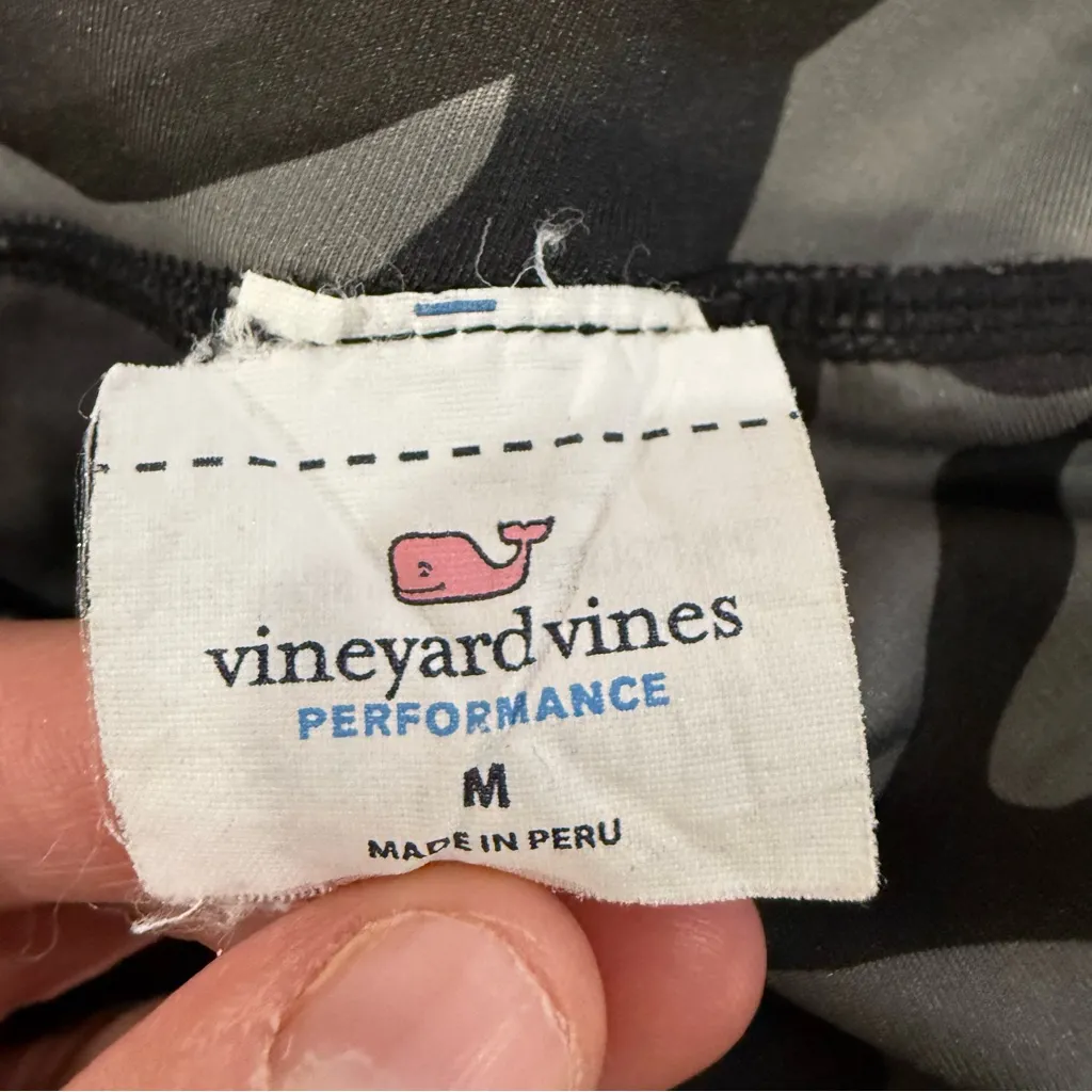 Vineyard Vines Performance Reversible Leggings Women’s Medium Whale/Camo Print - Image 7