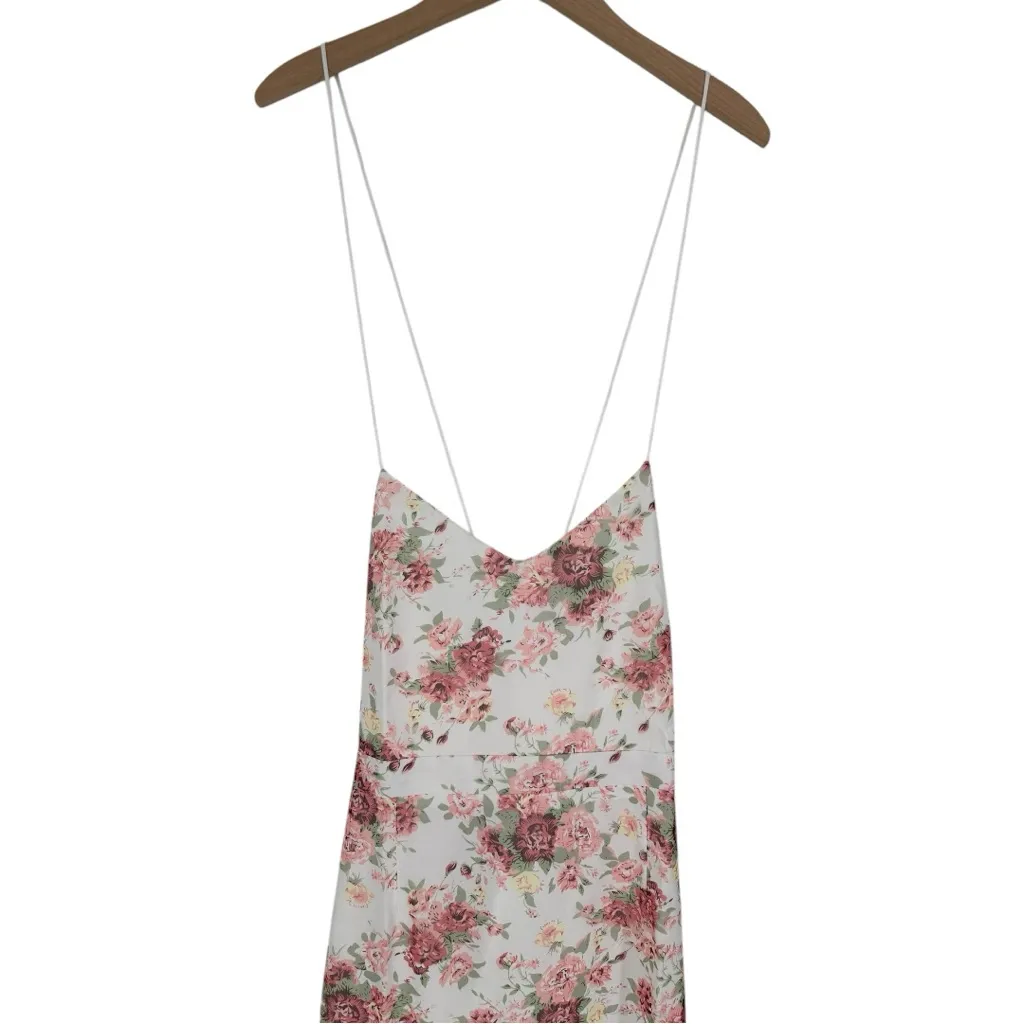 Velvi Greta Maxi Dress in White Floral size 12 Lace - Image 4