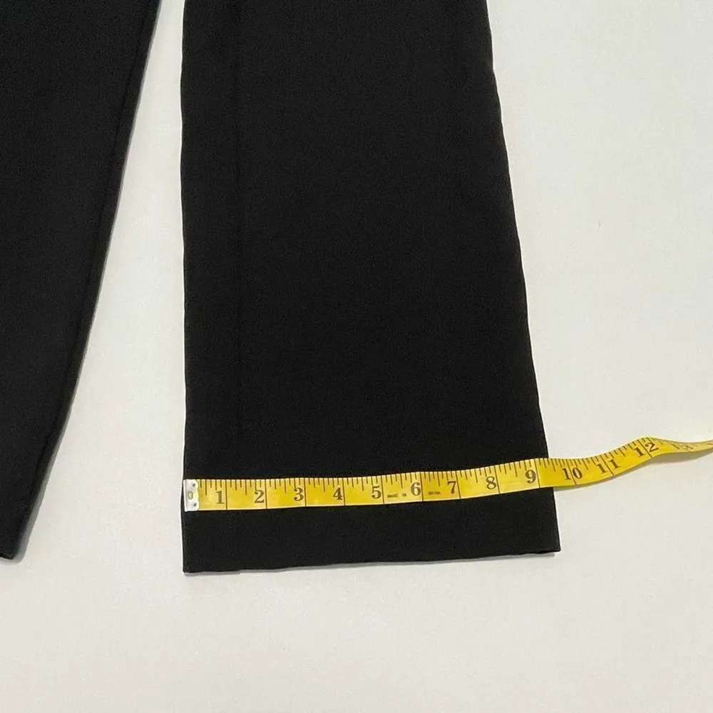 Charter Club Trouser Dress Pants‎ With Belt Black 6 - Image 11