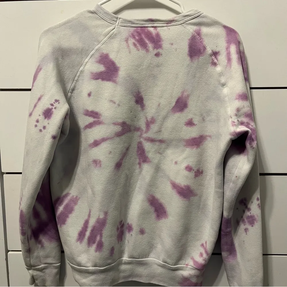 Roller Rabbit Top Tie Dye Monkey Crewneck Lavender - Image 3