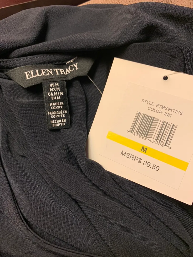 Ellen Tracy Sleeveless Blouse - Image 4