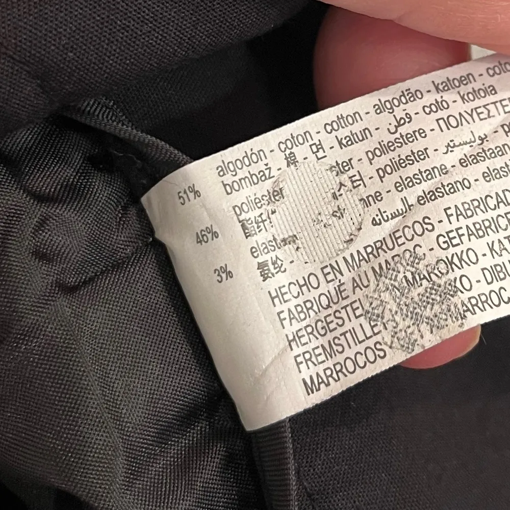 Zara Black Ankle Slit Dress Pants 4 - Image 10