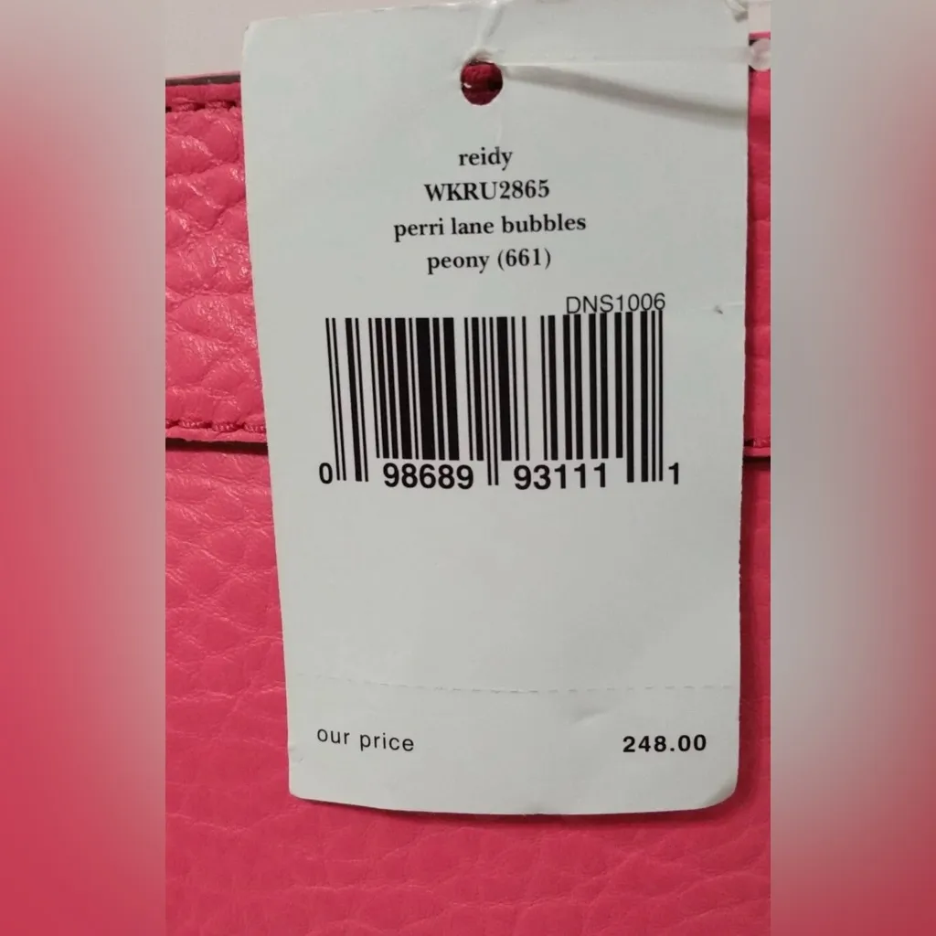 Kate Spade Perri Lane Bubbles Reidy Crossbody- Peony - Image 10