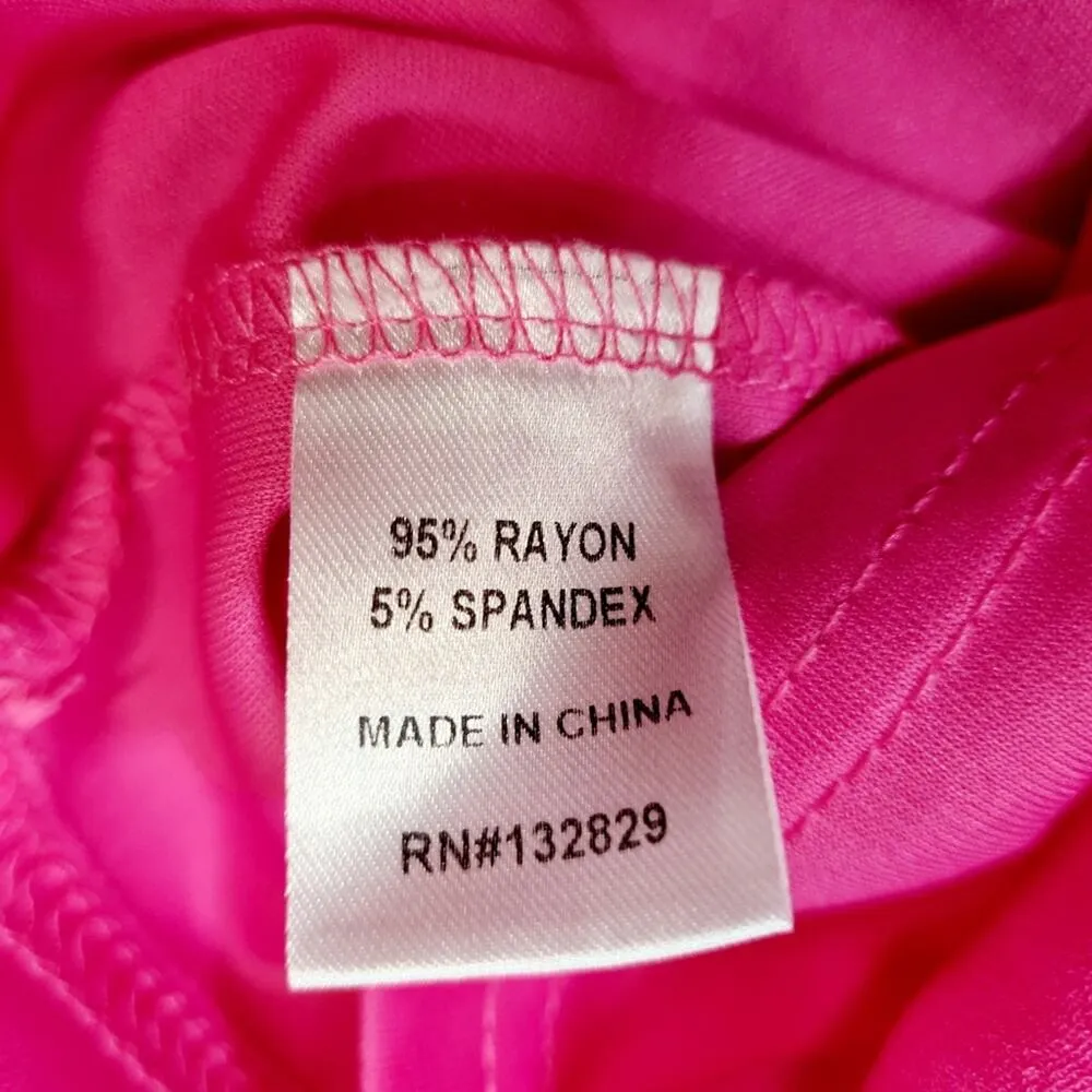 Superdown Karen Wrap Romper in Pink Large - Image 7