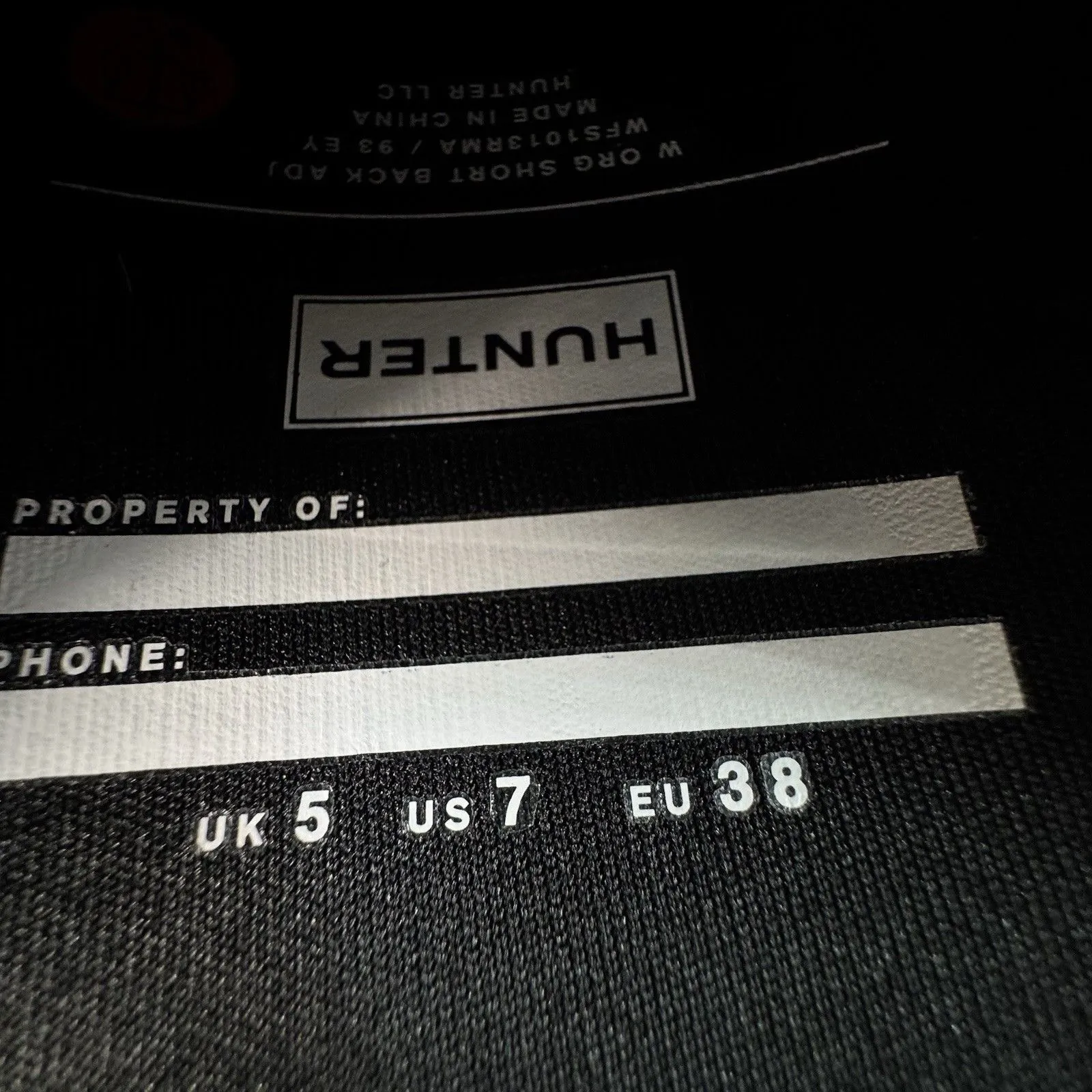 New Hunter Women's Black (BLK) Original Short Back Adjustable Rain Boots Sz 7 - Image 14