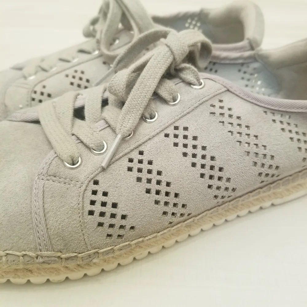 {6M} Marc Fisher Balia Espadrille Sneakers In Ash - Image 5