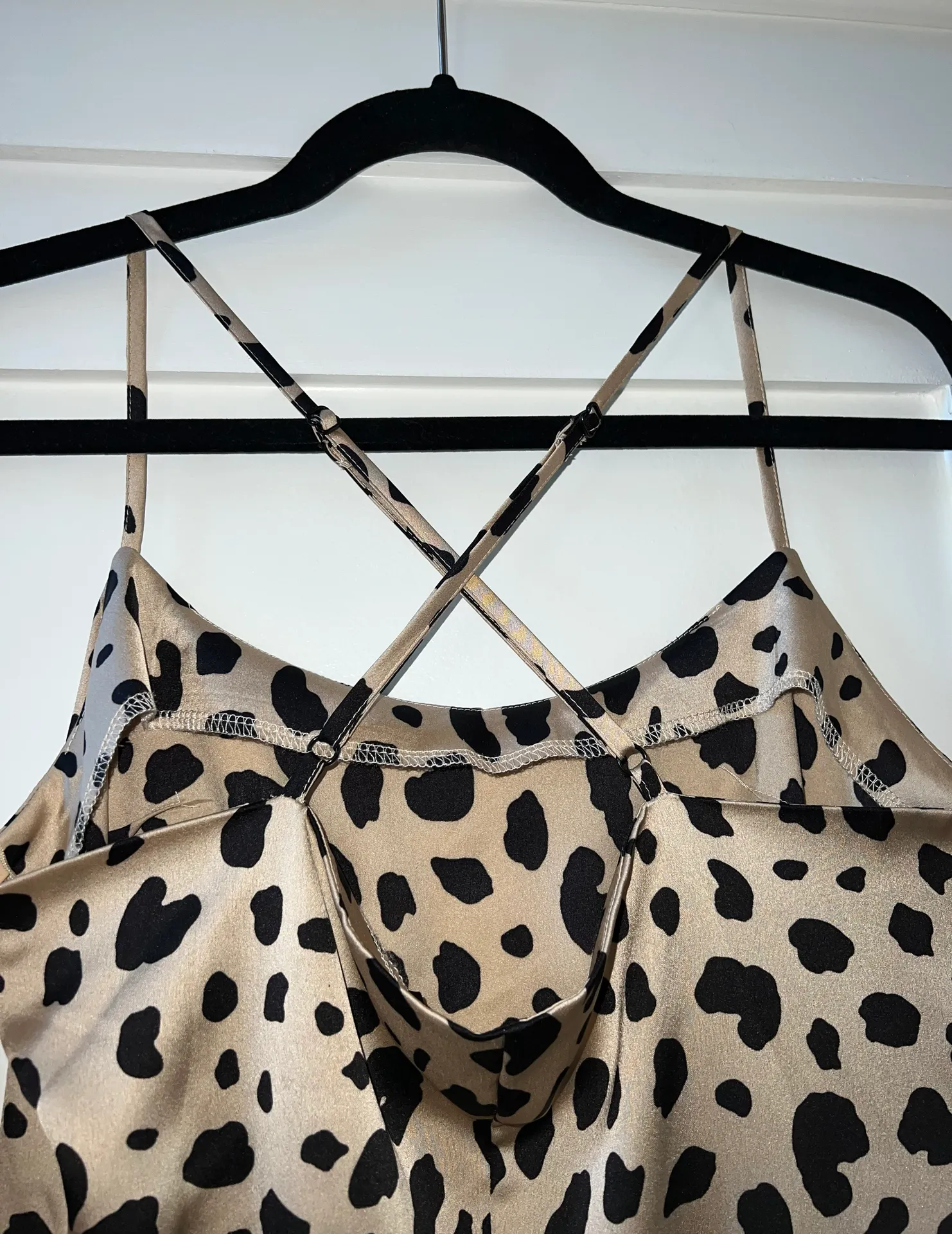 Satin Midi Slip Dress - Image 6