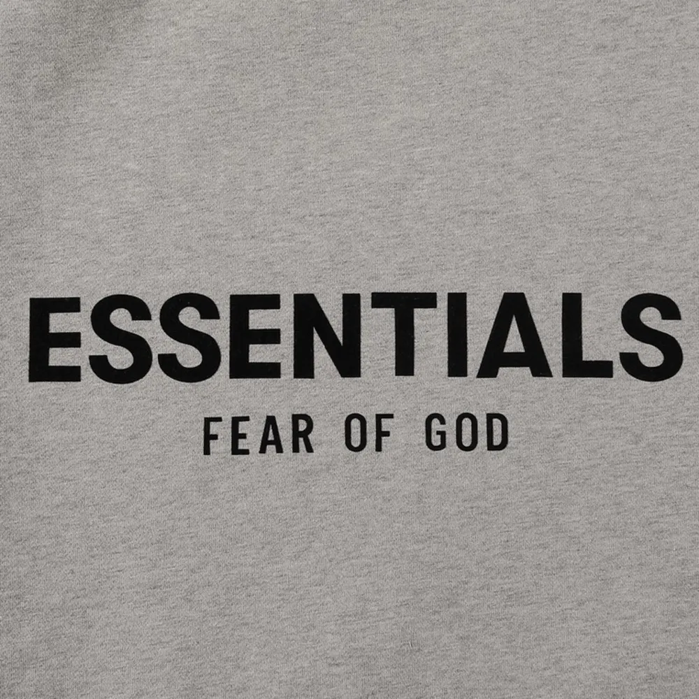 ESSENTIALS FEAR FOG GOD DARK OATMEAL PULLOVER HOODIE SIZE XL - Image 5