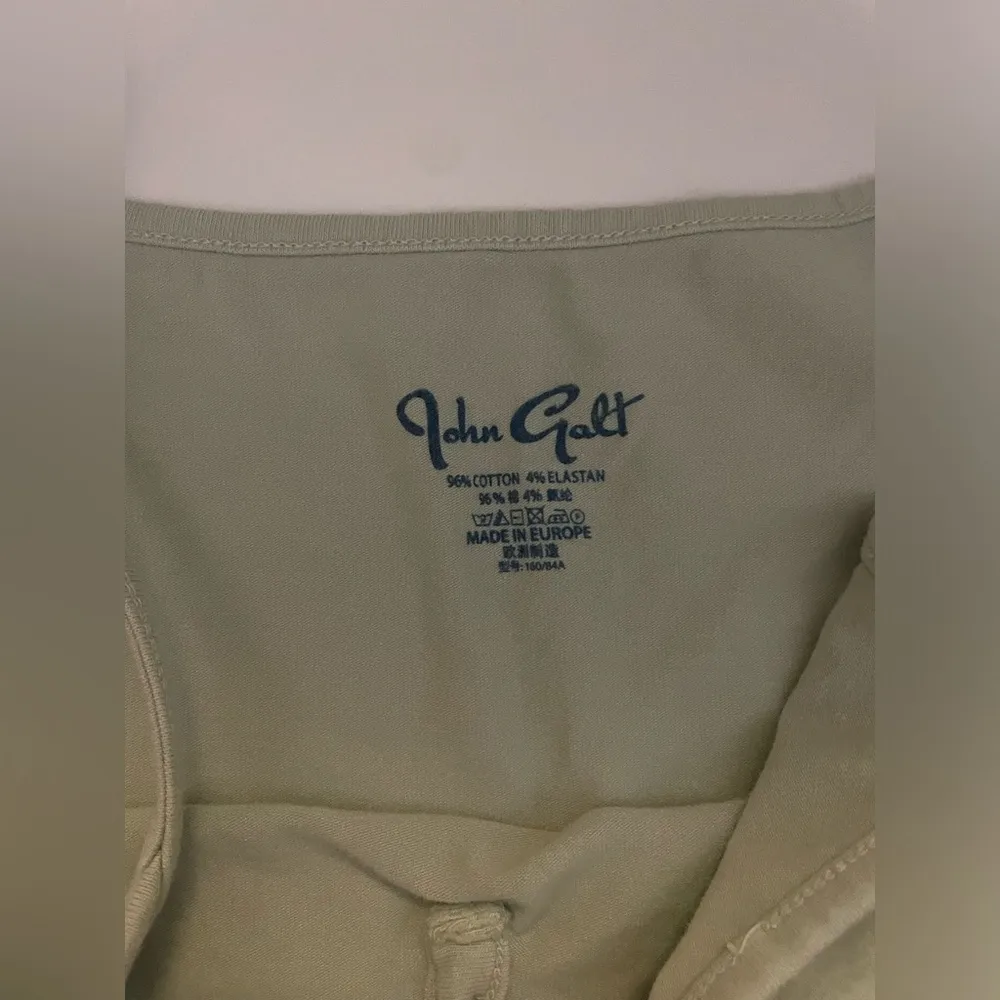 John Galt sage green button front tank - Image 2