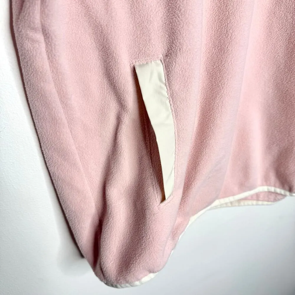 Explorer Soft Long Sleeve Mock Neck Fleece Pullover Sweater Large Pink - Image 7