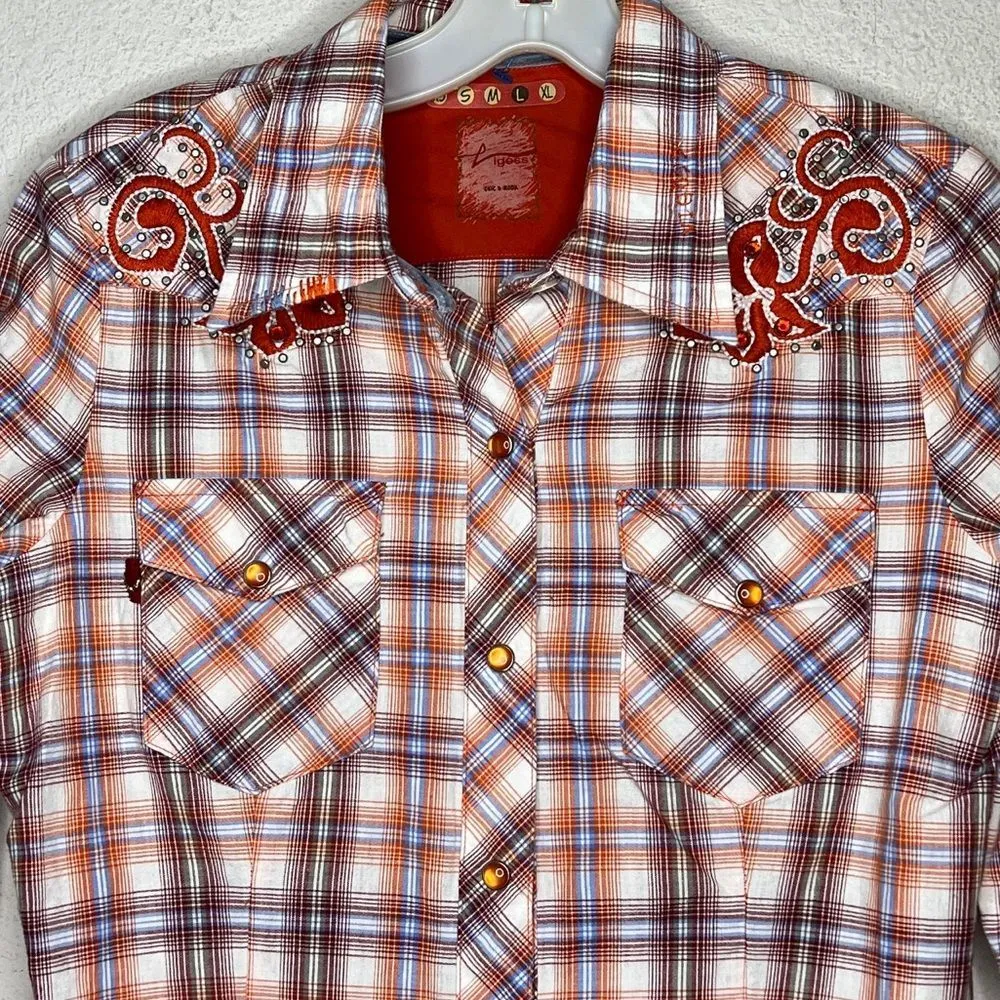 Vigoss Embroidered Western Shirt - Image 2