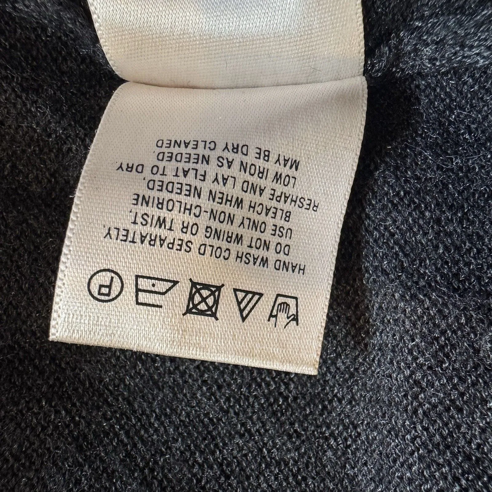 Anthropologie Knitted & Knotted Silk Blend Tie Waist Cardigan XS Gray Whimsigoth - Image 10