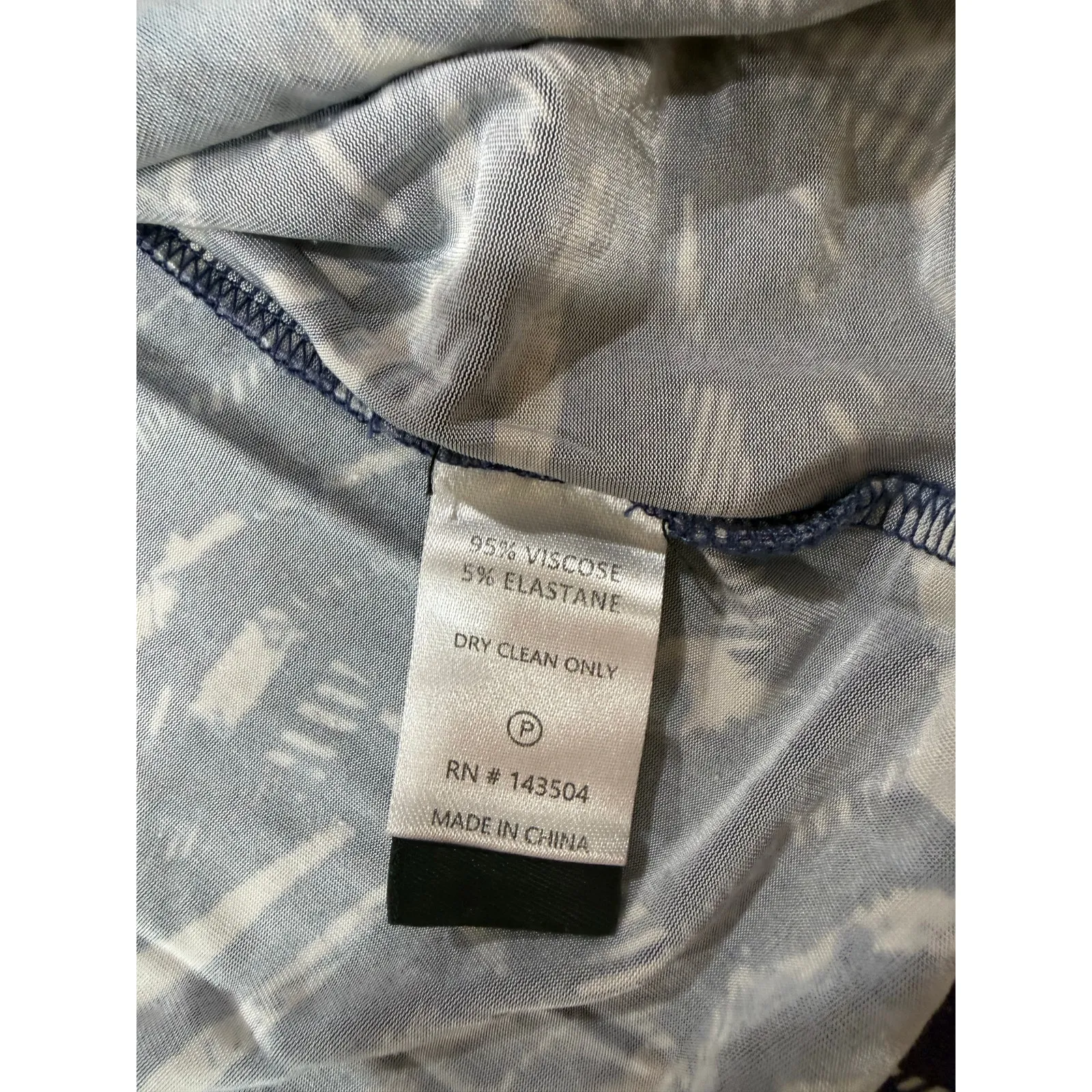 Marie Oliver Paxton blue long sleeve Dress Size Small - Image 4