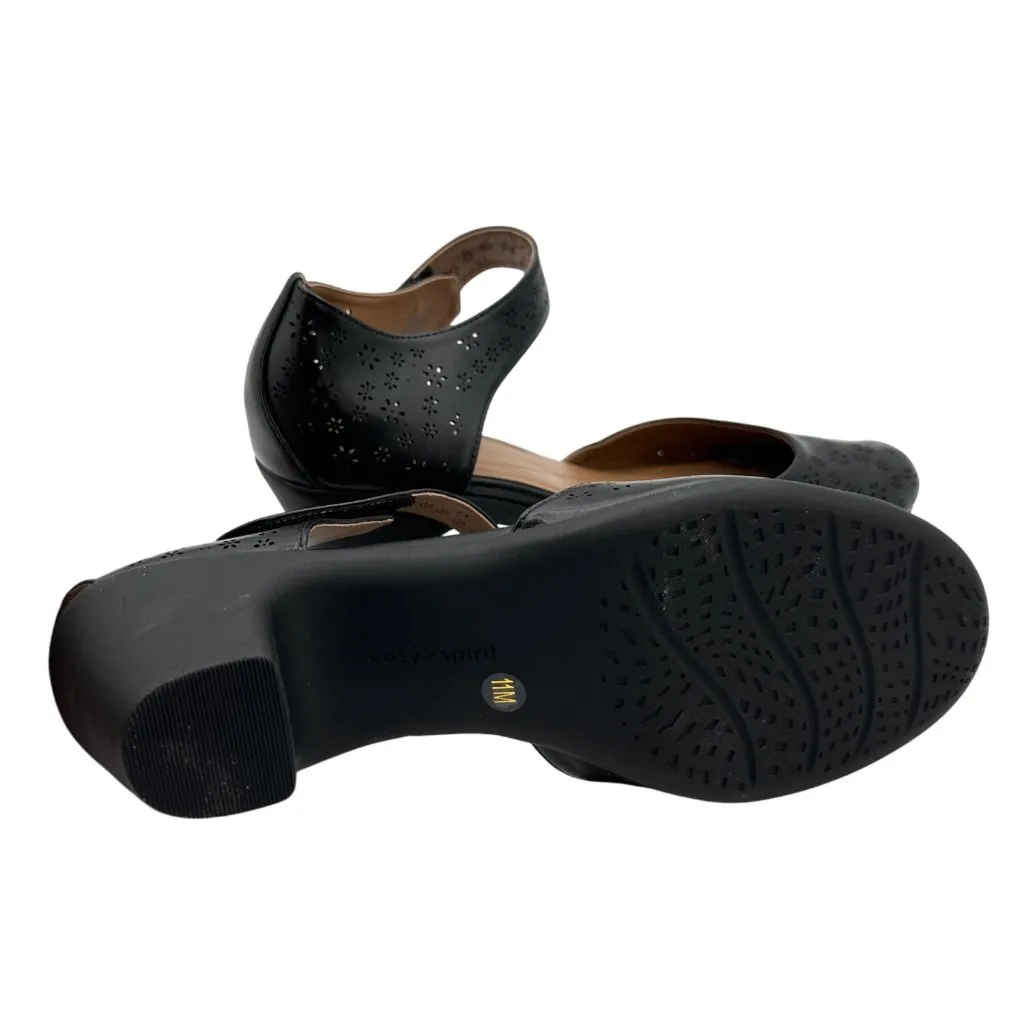 Easy Spirit 11M Mary Jane Comfort Textile Upper Heels Womens  Hook&Loop - Image 7