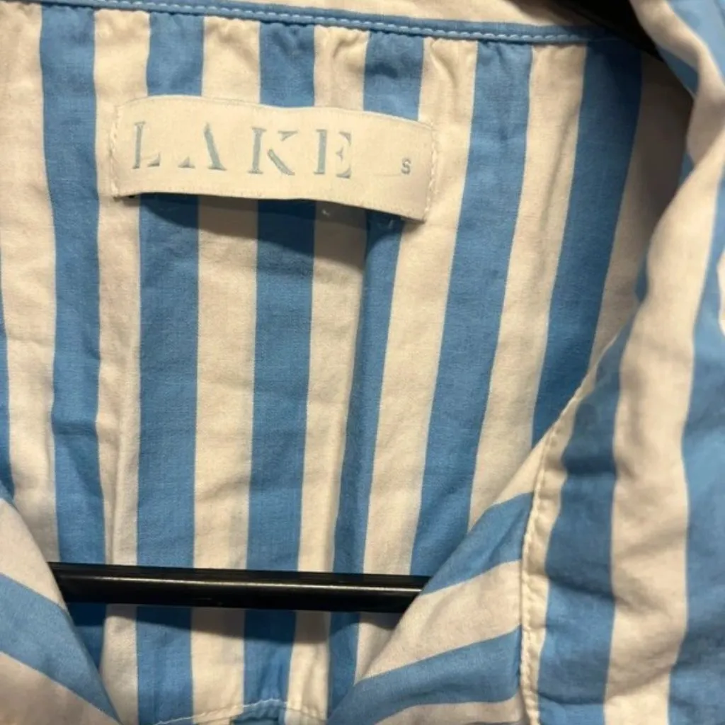 Lake small striped blouse Blue - Image 3