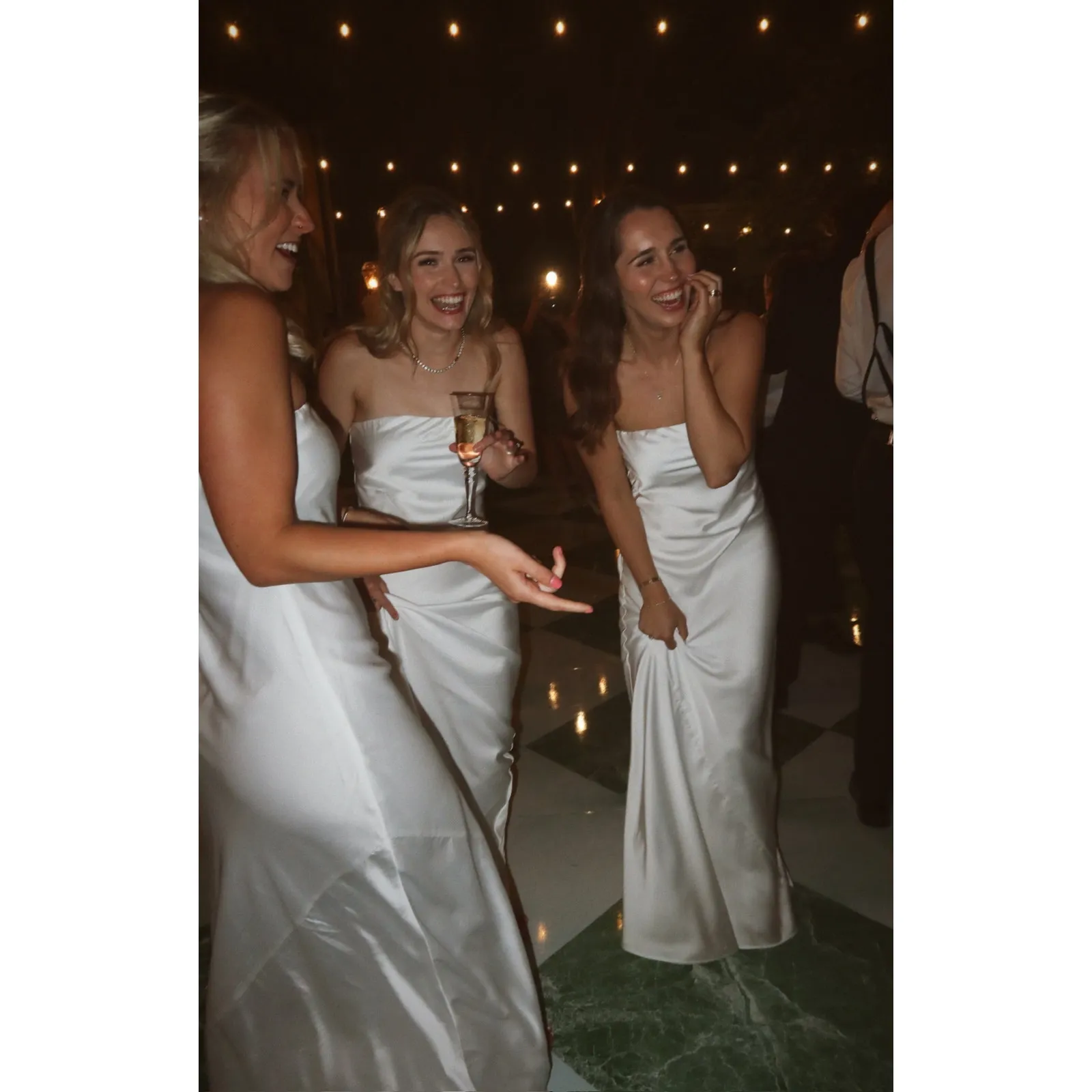 Show Me Your Mumu Taylor Tube Maxi Dress in Ivory Luxe Satin S - Image 7