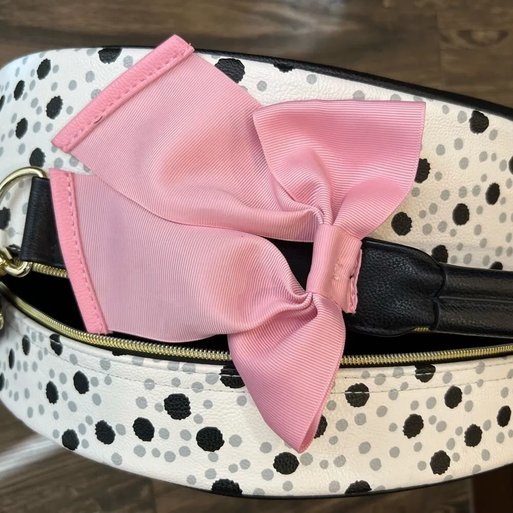 Betsey Johnson Striped and Floral Travel Train Case Bag - Image 7