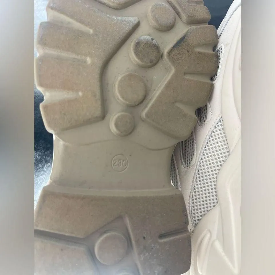 Olnitz cream sneakers size 5‎ 1/2 cream color bin 1 White - Image 6