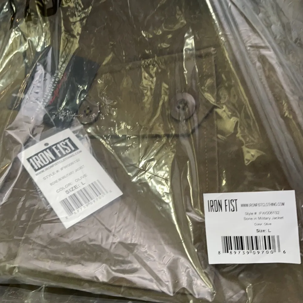 🎉Flash Sale🎉Iron Fist Bone In Military Style Jacket Large - Image 13