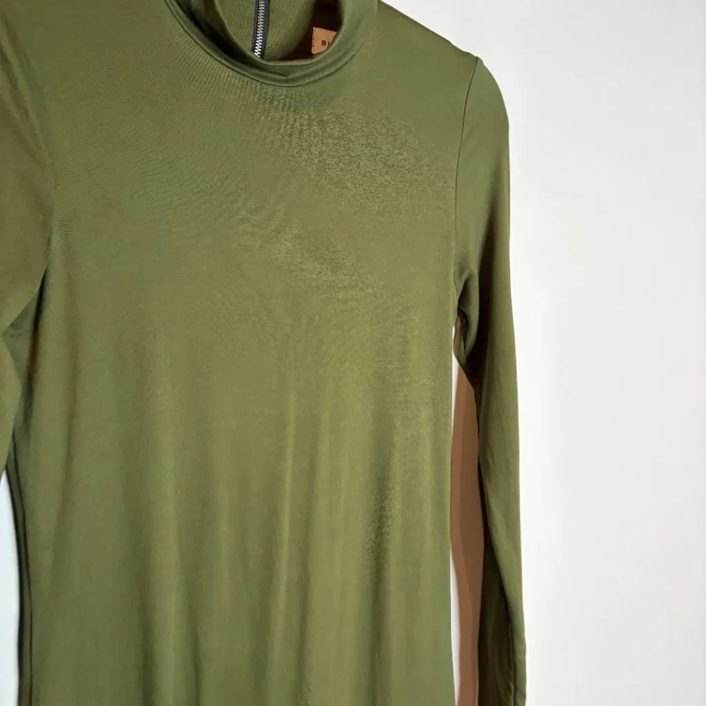 BumpSuit Womens Maternity The Gigi Jumpsuit Long Sleeve Olive Green Size undefined - Image 2