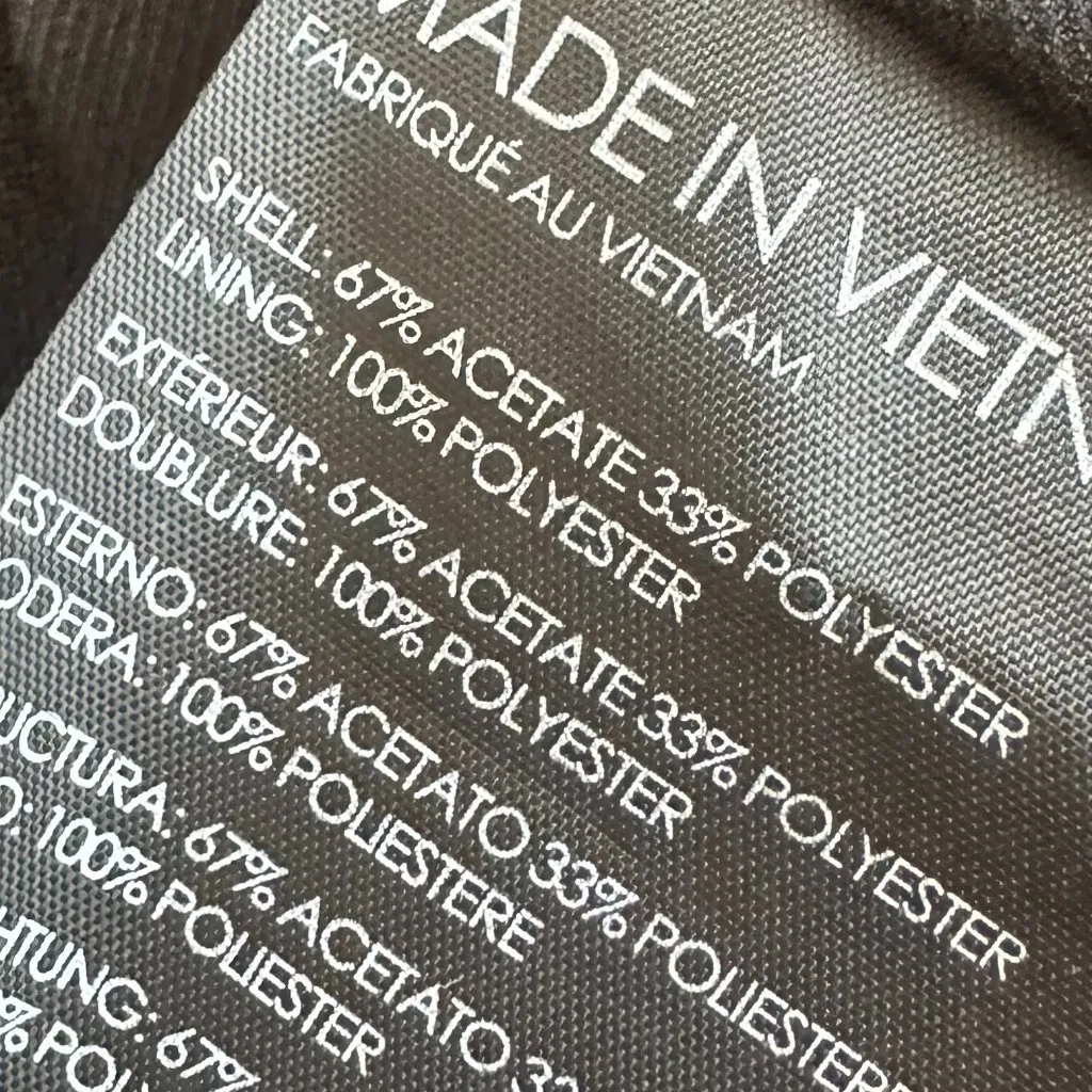 Club Monaco Selska Black Vest Sleeveless Long-Length Mini Dress Size XS Women's - Image 13