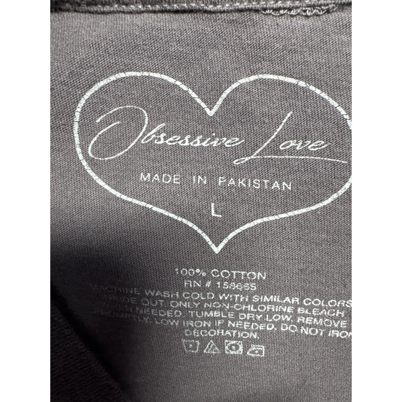 Obsessive Love Trippin' Mushroom Graphic Tee Sunflower‎ Print Top Size L - Image 6