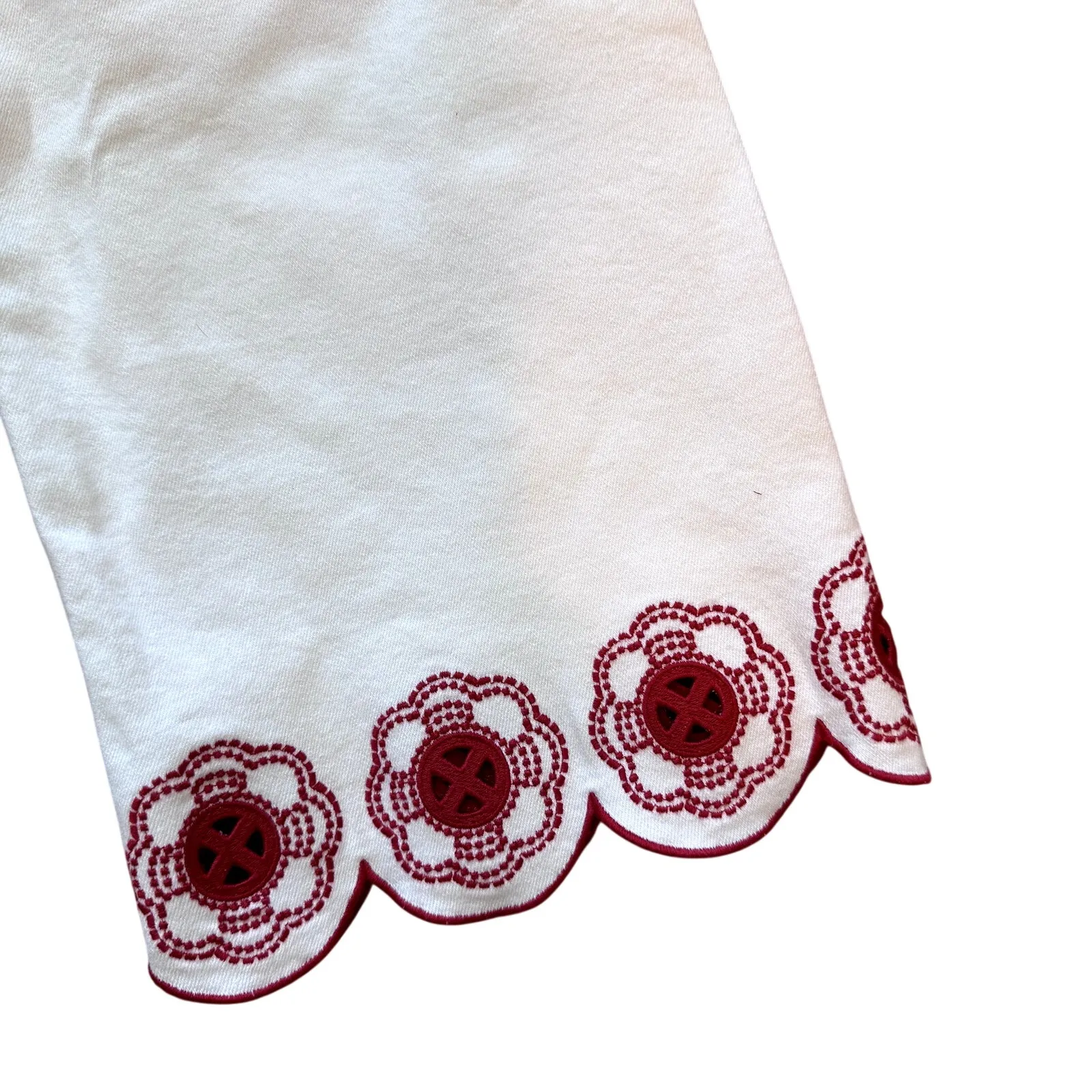 NWOT Maeve by Anthropologie The Colette Floral Print Wide Leg Cropped Size 29P - Image 2