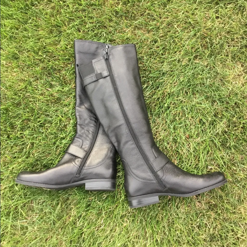 Tall leather boots NEW! - Image 3