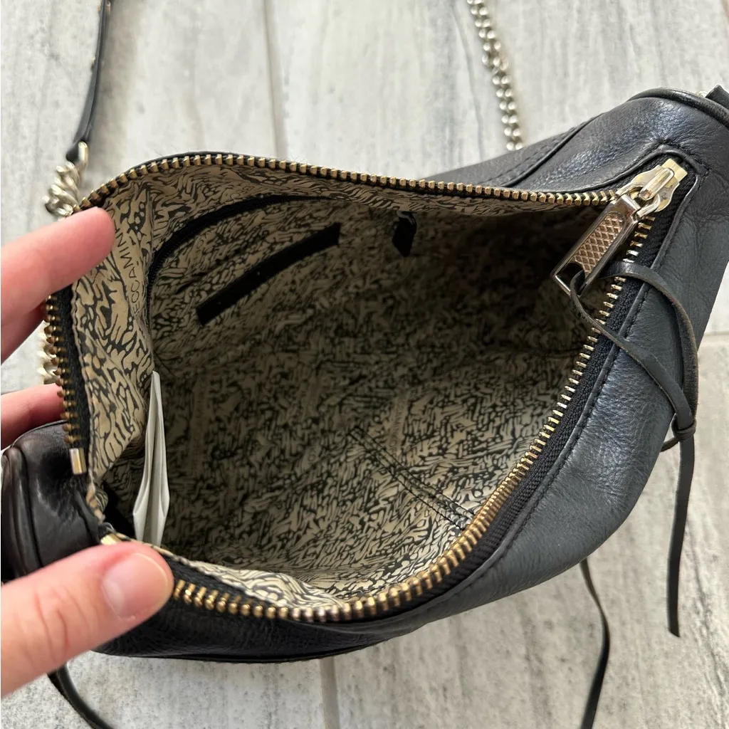 Rebecca Minkoff M.A.C. black leather bag - Image 4