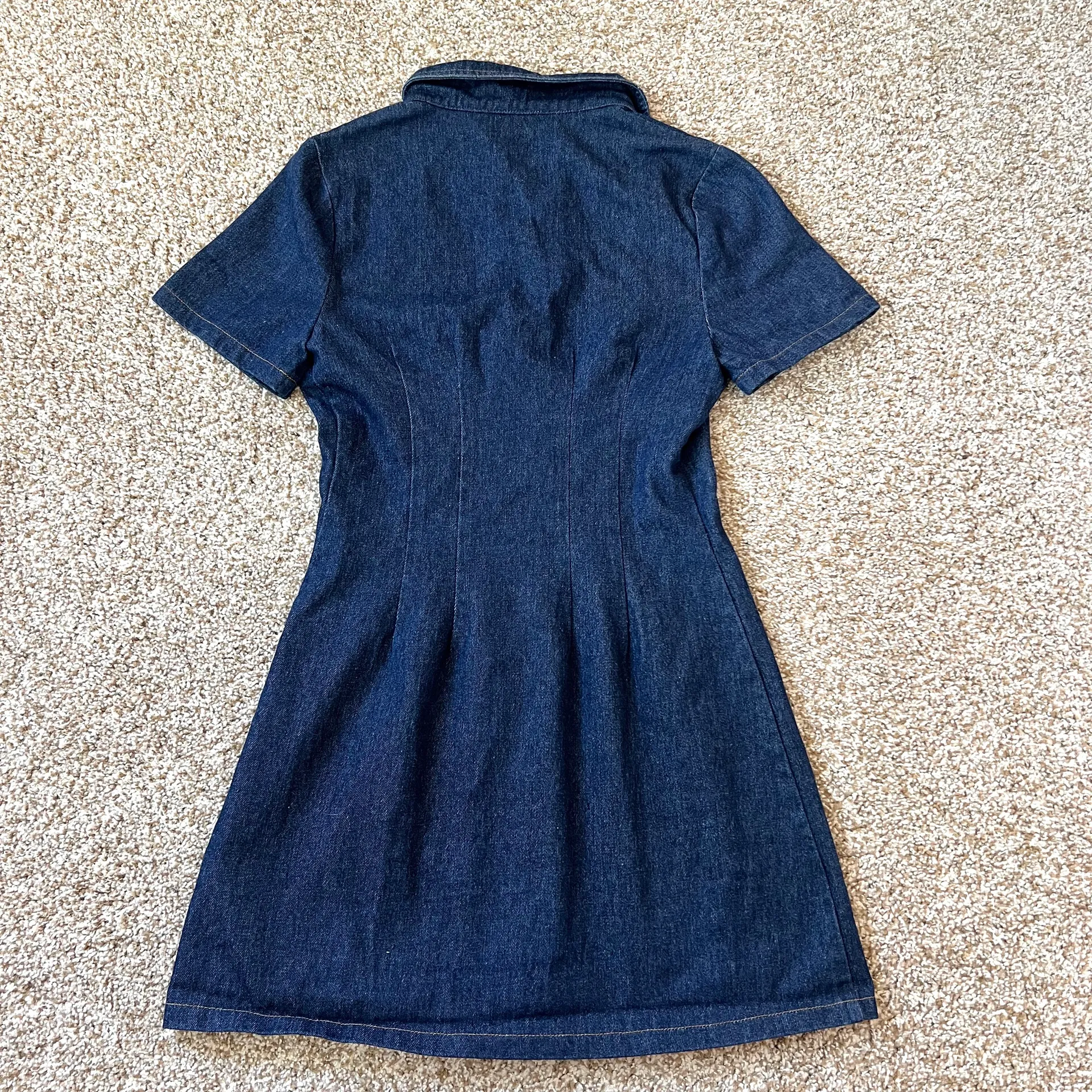 BDG Urban Outfitters Denim Button Front Dress Size XS - Image 7