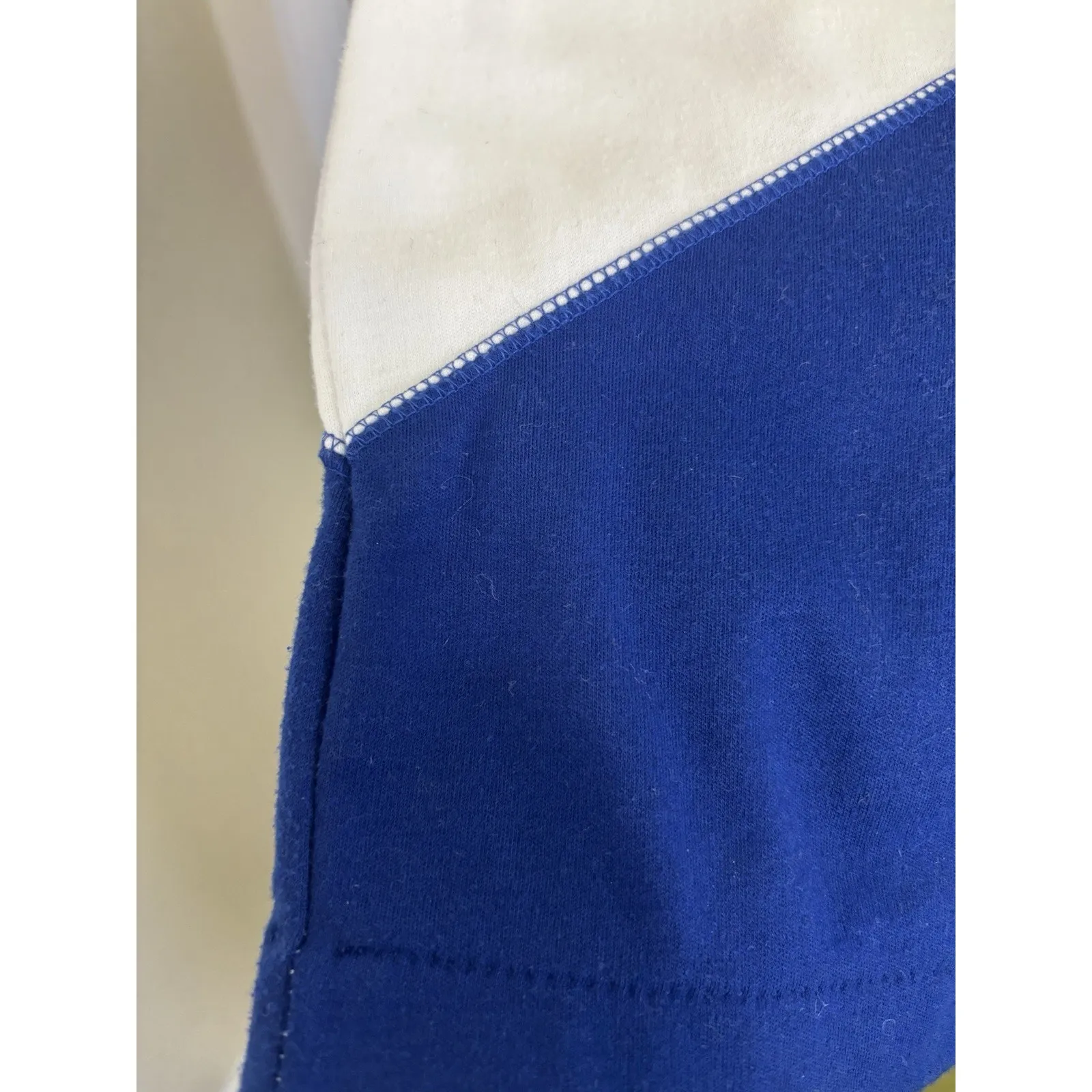 Vtg 90s Russ Studio Embroidered Anchor Top Size Small 3/4 Sleeve Nautical - Image 7