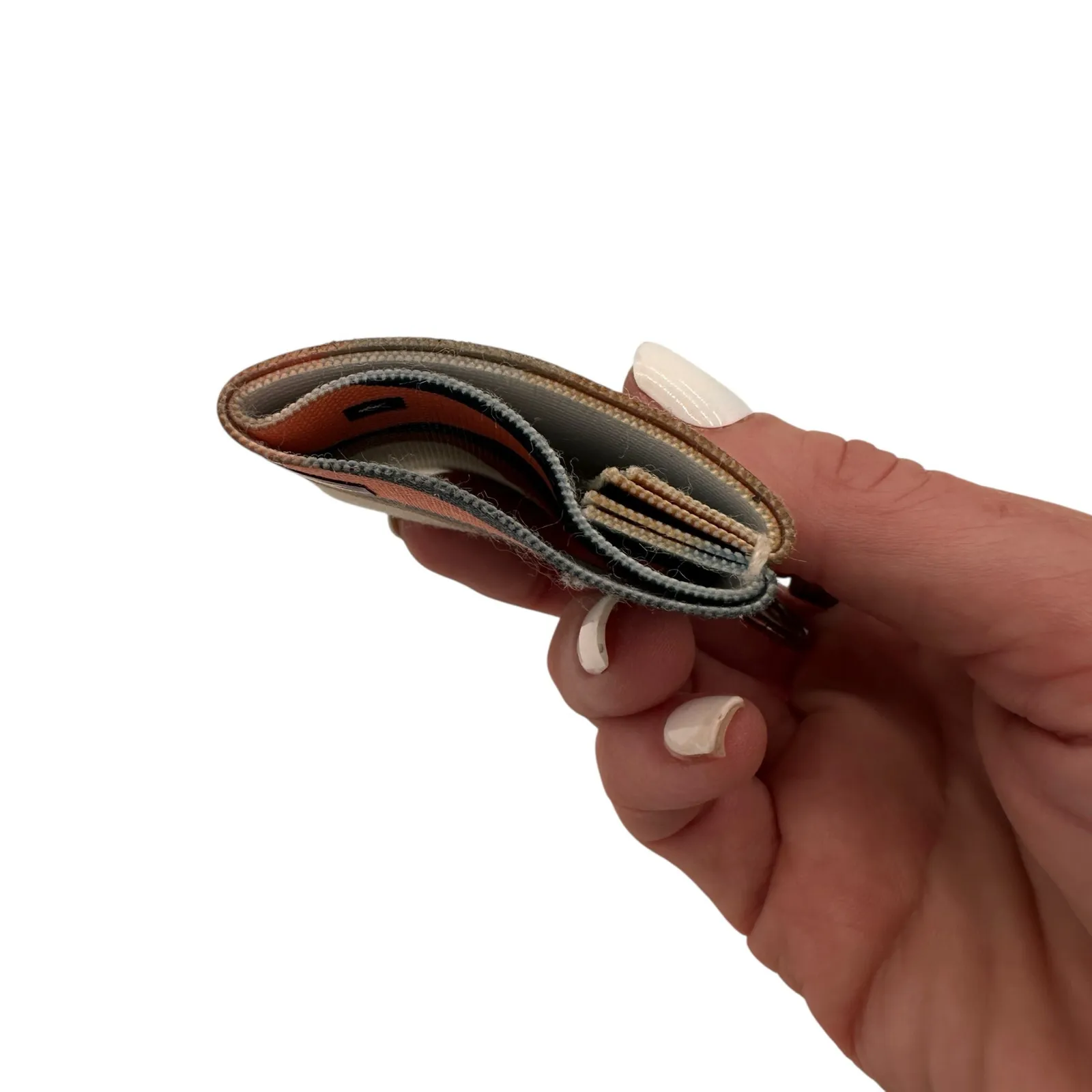 Thread Wallet Slim Minimalist Card Holder in Views Mountain Print - Image 3