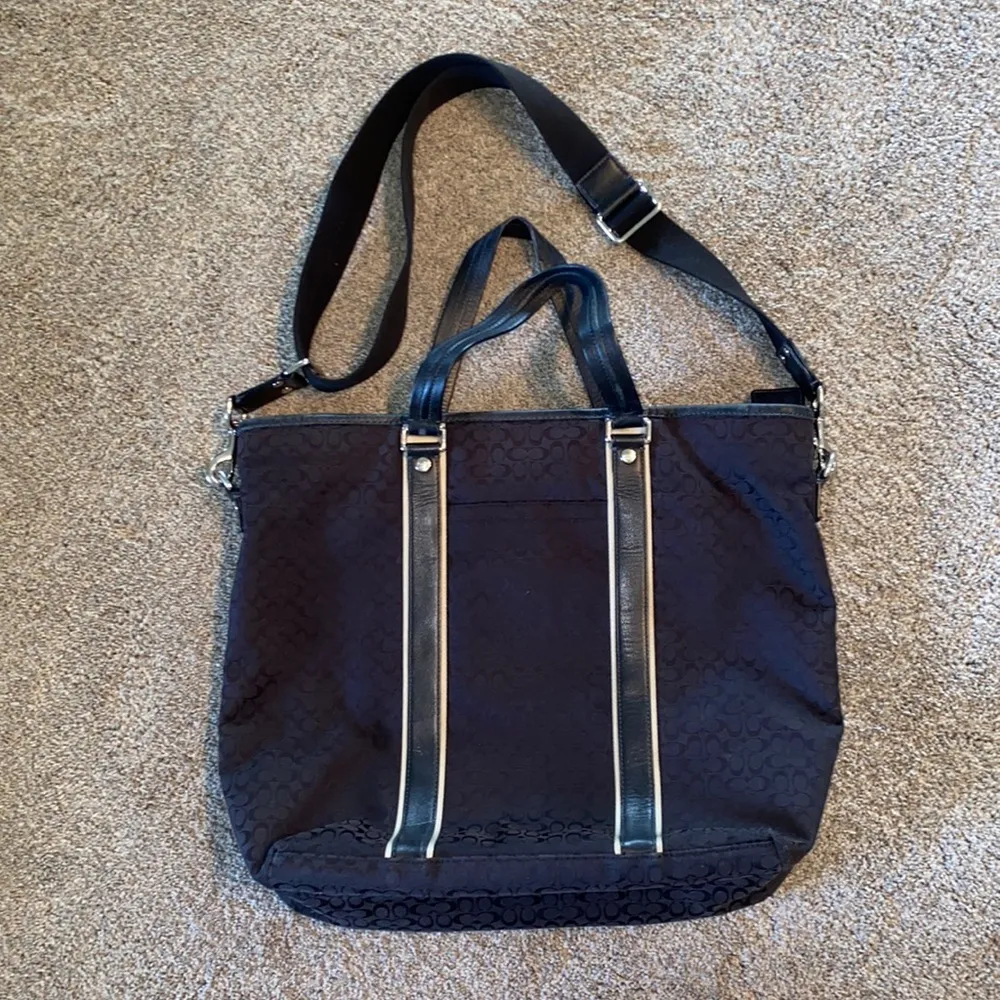 Coach Black  Laptop Bag - Image 3