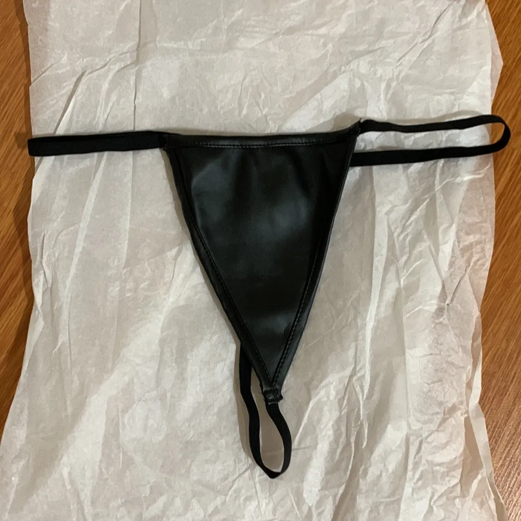 Vintage lace up boned bustier set Size 2X - Image 8