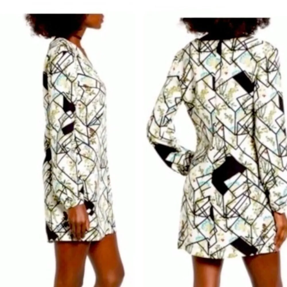 WAYF HENDRIX FLORAL SHIFT DRESS - Image 2