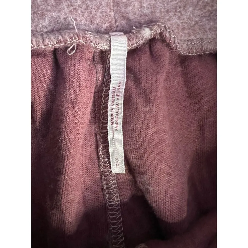 Free People Women's Pink Day Off Jogger Pants Size S Casual Lounge New - Image 4